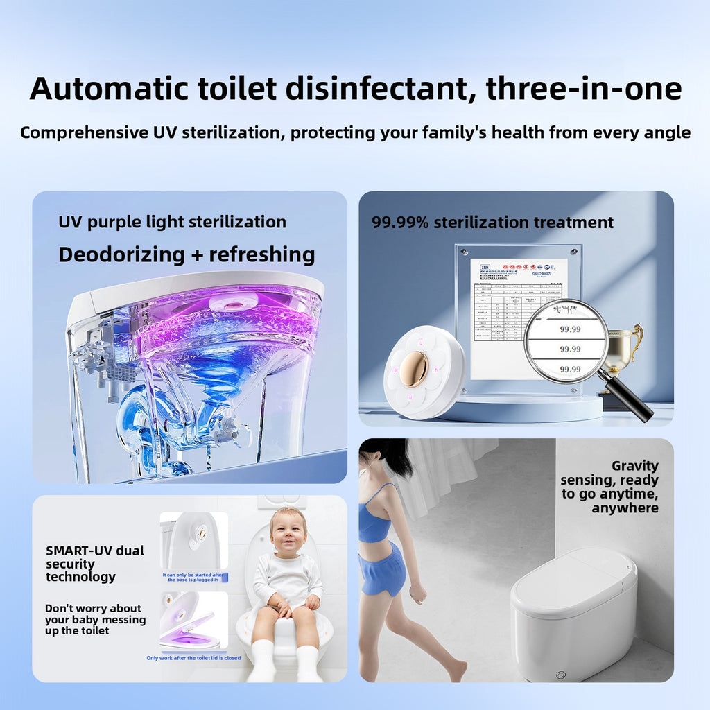 Automatic Toilet UV Sterilizer and Deodorizer